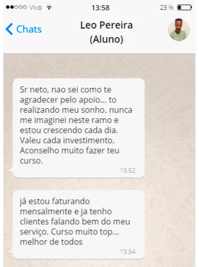 depoimentos de clientes