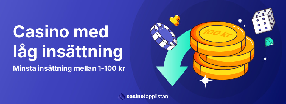 Minsta insättning casino – Allt du behöver veta