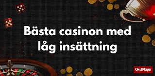 Minsta insättning casino – Allt du behöver veta