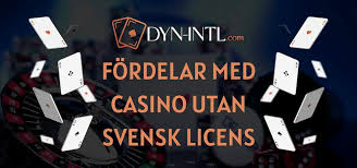Casino utan svensk licens Fördelar och nackdelar Casino utan svensk licens Fördelar och nackdelar